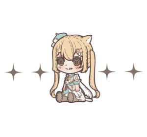 ぬいぐるみ風ミニキャラ